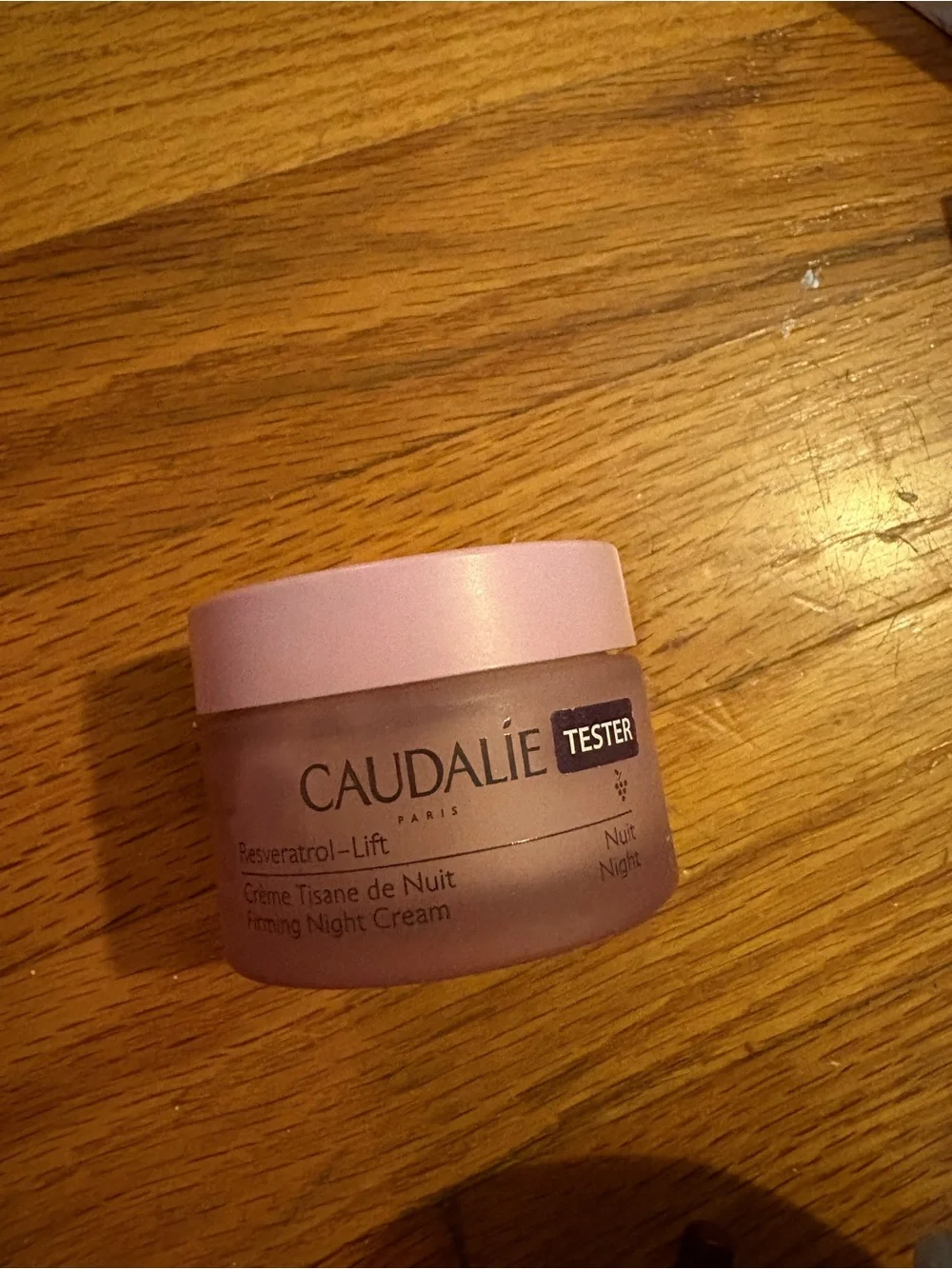 Caudalie Pink Night Cream Tester Jar